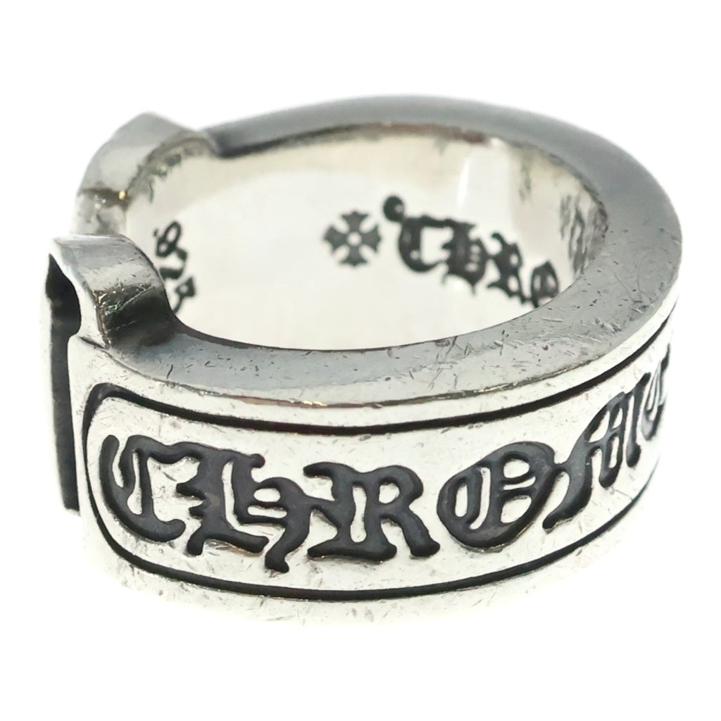 CHROME HEARTS(クロムハーツ) LG SCROLL LABEL ラージスクロールラベル リング シルバーBCA383