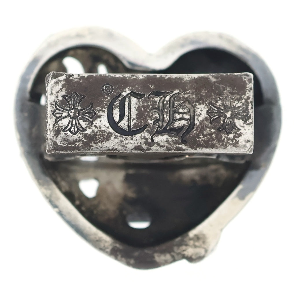 CHROME HEARTS(クロムハーツ) HAIRBAND HEART ハート ヘアバンド ヘアゴムコンチョ シルバー レディース