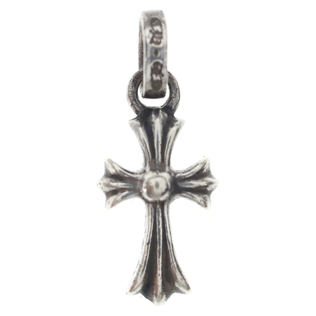 CHROME HEARTS(クロムハーツ) CRS BBYFAT P DMND ベイビーファットクロス PAVEダイヤ ペンダントトップ シルバーBCA234 レディース