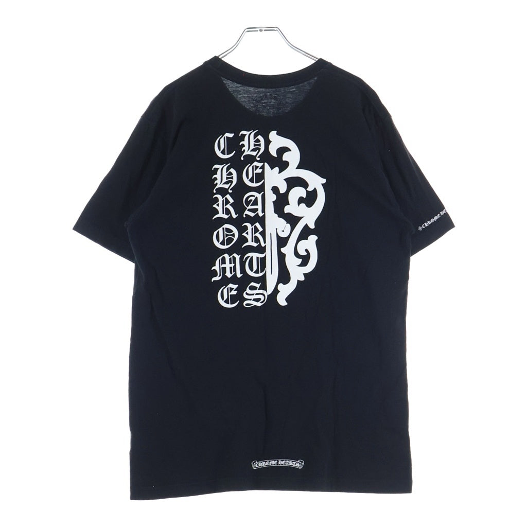 CHROME HEARTS(クロムハーツ) Vine Dagger S/S Tee ヴァインダガープリント半袖Tシャツ ブラック