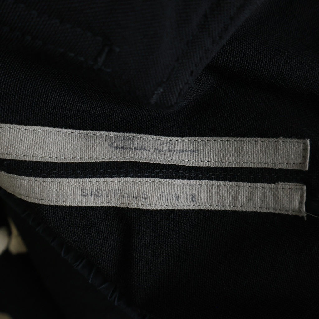 Rick Owens(リックオウエンス) 18AW Drawstring Astaires Pants RU18F1394-WH ドローストリングアステアパンツ ブラック