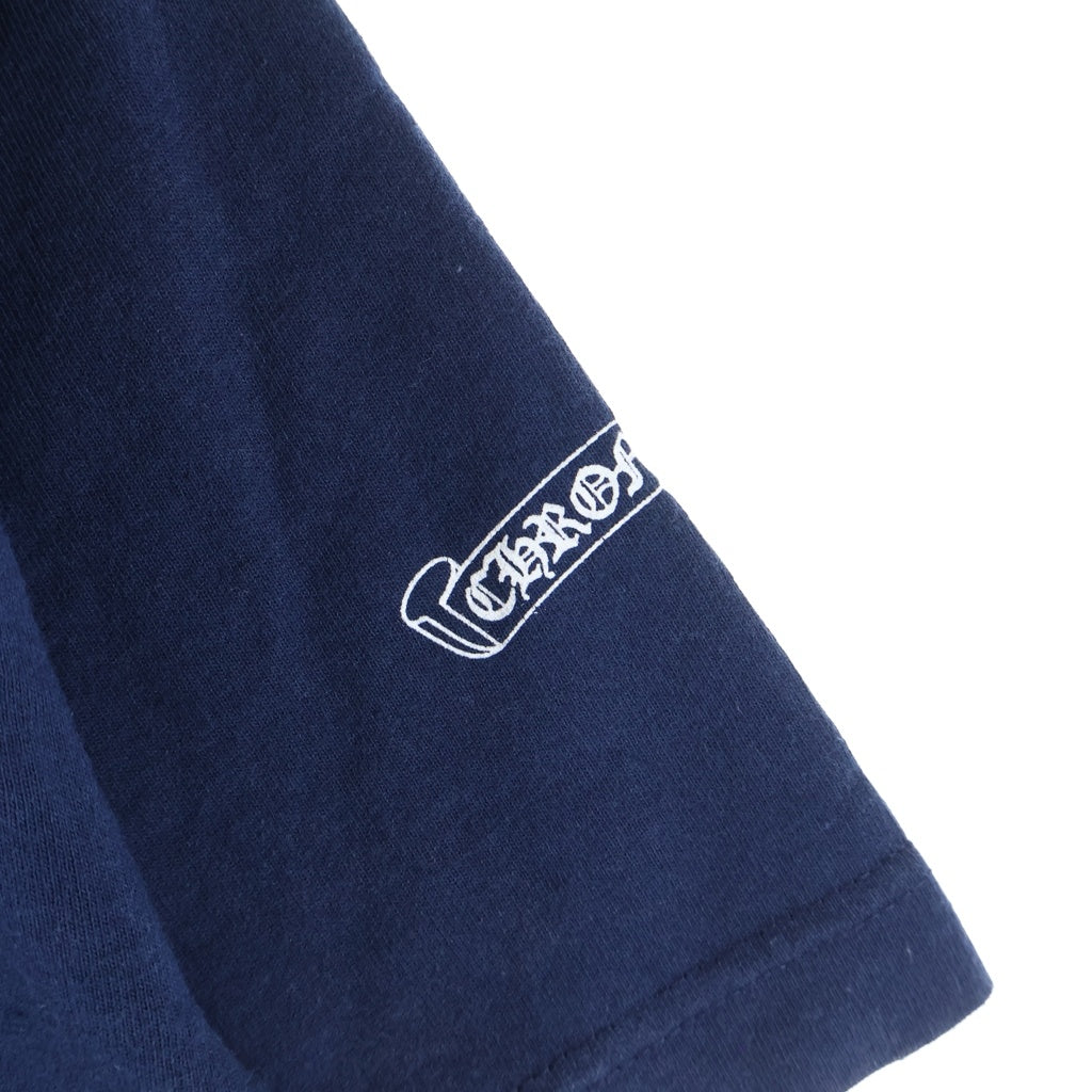 CHROME HEARTS(クロムハーツ) OLD ×UNITED ARROWS オールド ユナイテッドアローズ バックダガープリントTシャツカットソー ネイビー