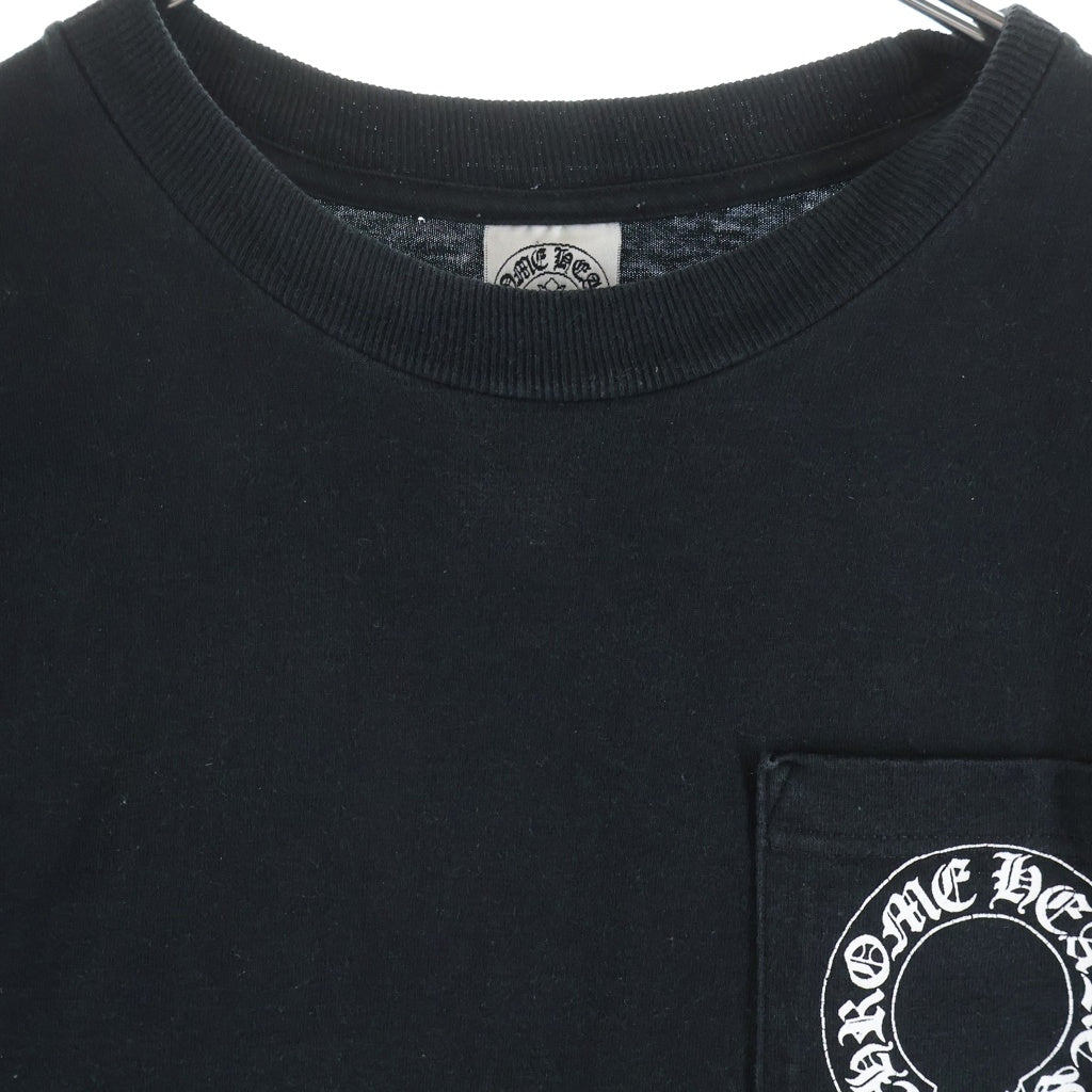 CHROME HEARTS(クロムハーツ) OLD S/S LTD オールド バックCHクロスプリント 東京限定 半袖Tシャツカットソー ブラック