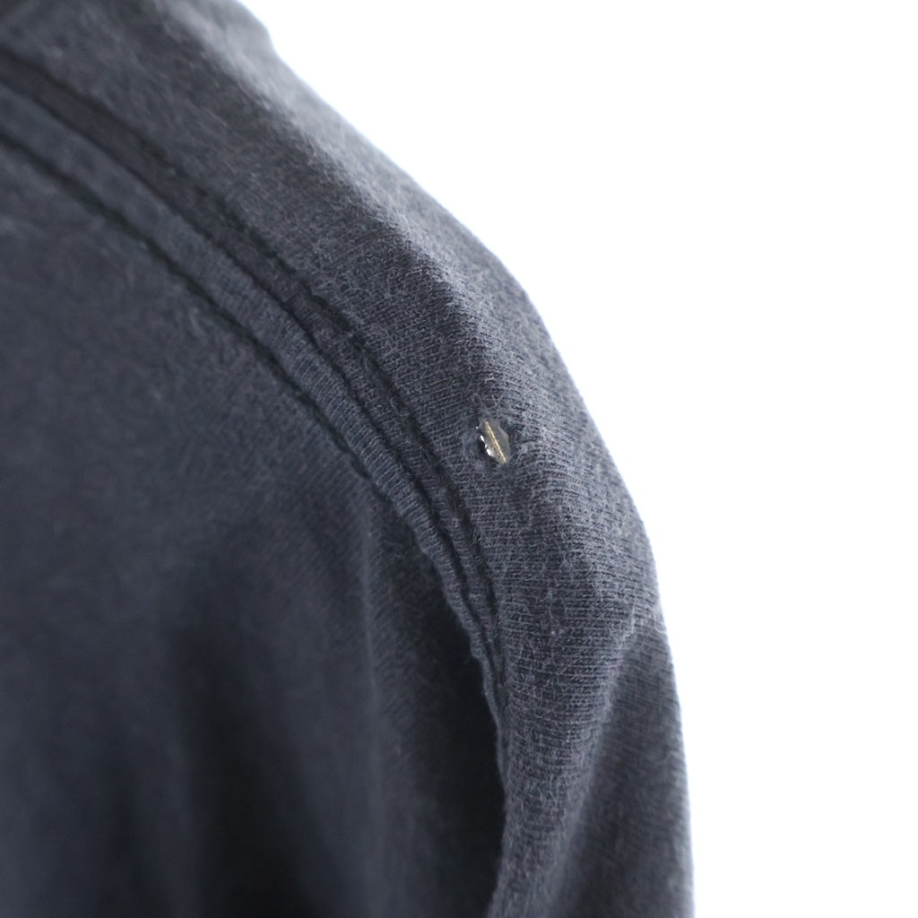 CHROME HEARTS(クロムハーツ) CH Box Logo L/S Tee CHボックスロゴプリント長袖Tシャツ ブラック/ピンク