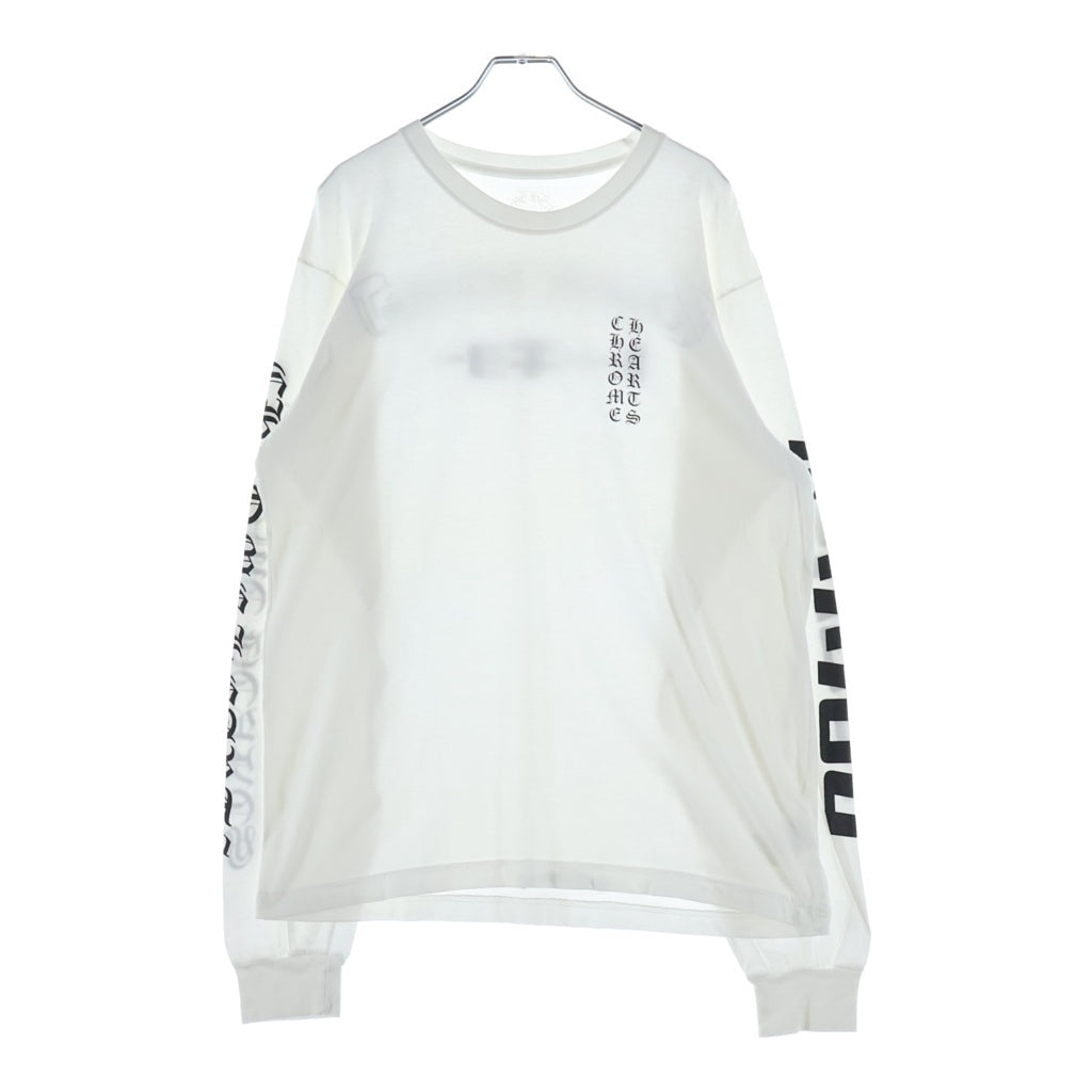 CHROME HEARTS(クロムハーツ) Tokyo LTD CH L/S Tee トーキョー限定 長袖プリントTシャツ ホワイト