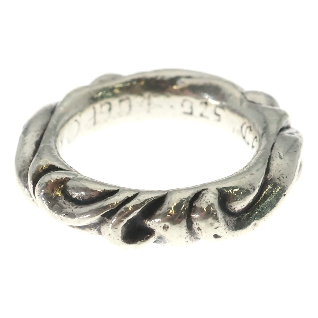 CHROME HEARTS(クロムハーツ) SCRL BAND スクロールバンド リング シルバー BCA351 レディース