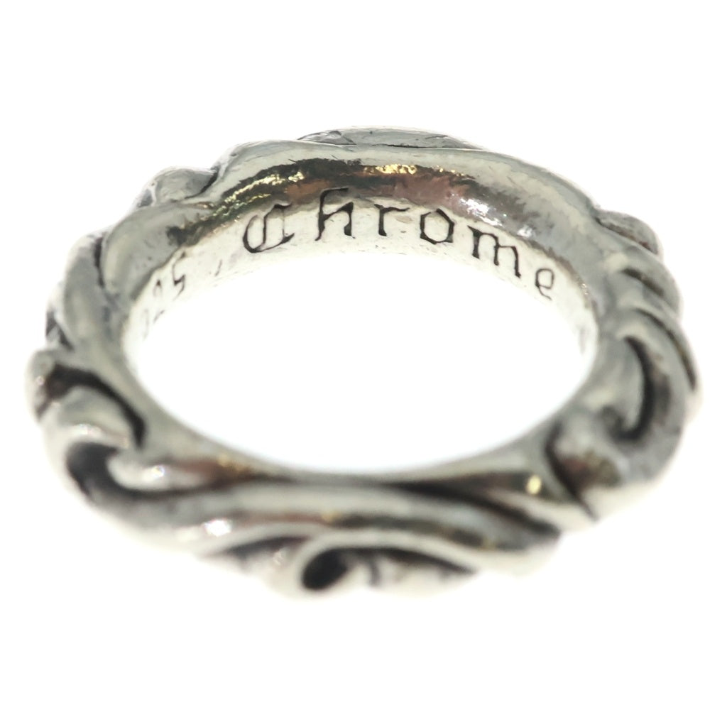 CHROME HEARTS(クロムハーツ) SCRL BAND スクロールバンド リング シルバー BCA351 レディース