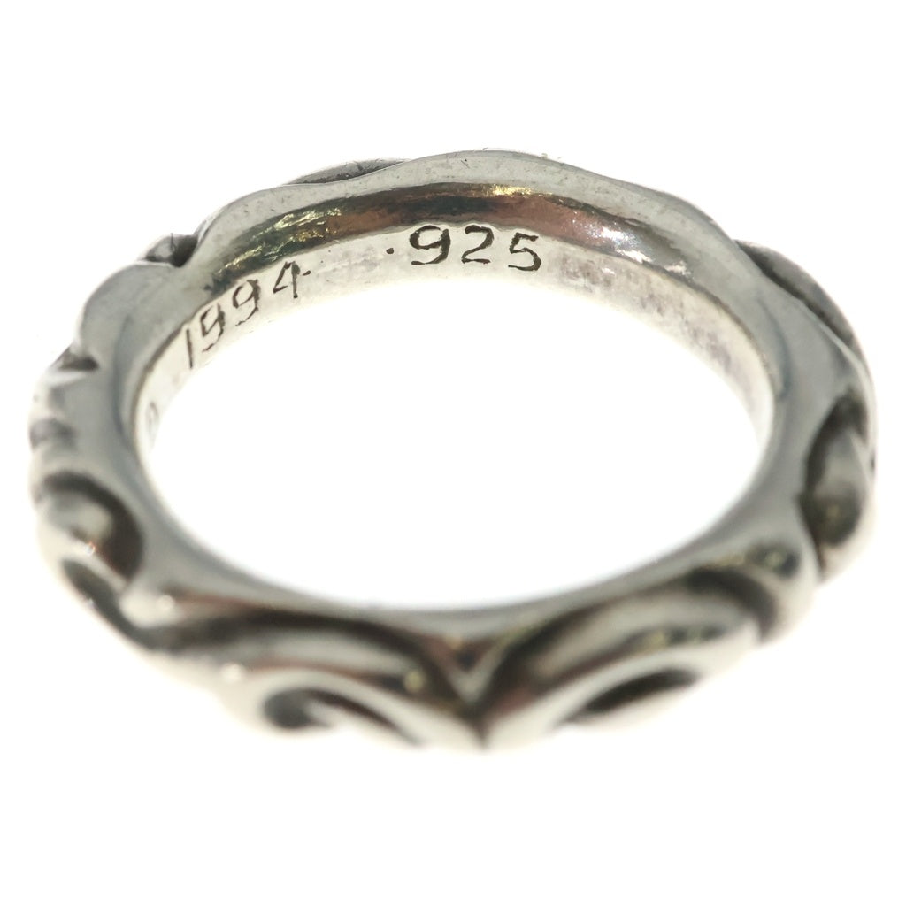 CHROME HEARTS(クロムハーツ) SCRL BAND スクロールバンド リング シルバー BCA351