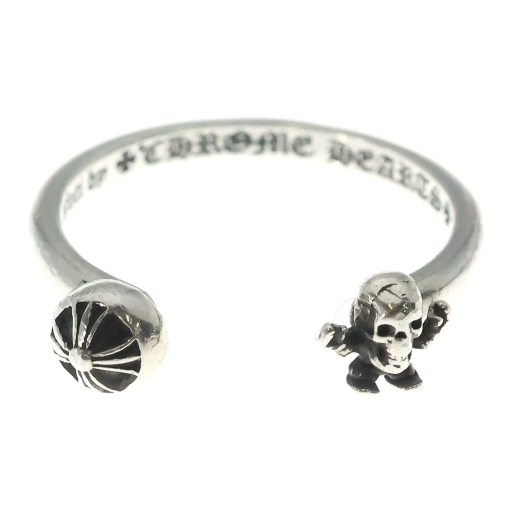 CHROME HEARTS(クロムハーツ) BUBBLEGUM FOTI CROSS BALL バブルガム フォティ クロスボールオープンリング シルバー