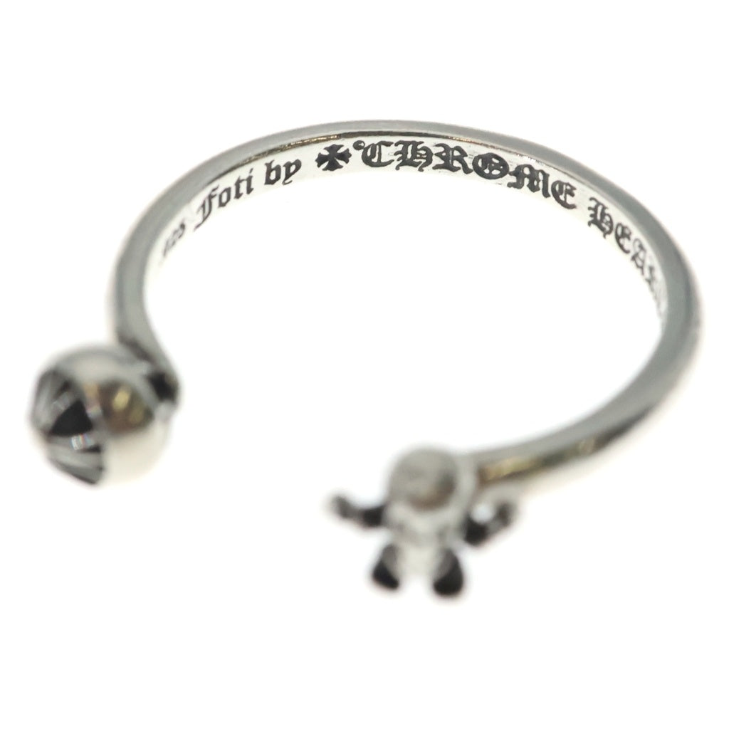CHROME HEARTS(クロムハーツ) BUBBLEGUM FOTI CROSS BALL バブルガム フォティ クロスボールオープンリング シルバー