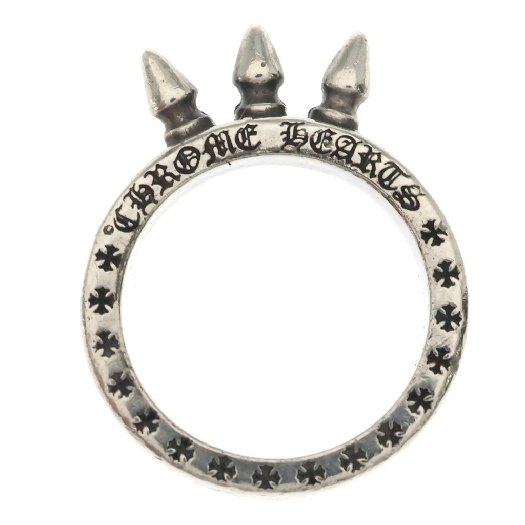 CHROME HEARTS(クロムハーツ) BBY BLL 3SPKS ベビーベル3スパイクリング シルバー