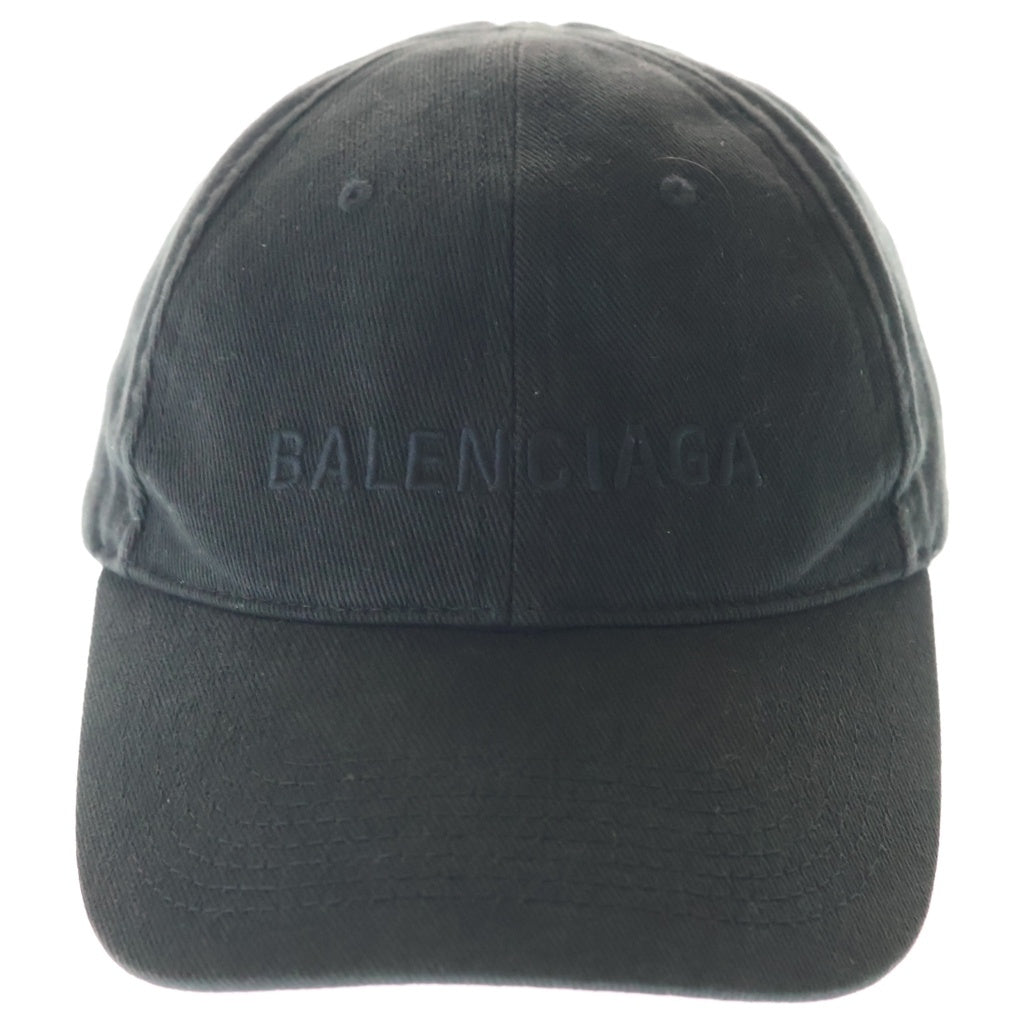 BALENCIAGA(バレンシアガ) ロゴベースボールキャップ ブラック ITAPPU2BDB6C