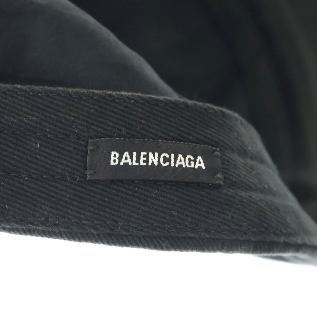 BALENCIAGA(バレンシアガ) ロゴベースボールキャップ ブラック ITAPPU2BDB6C