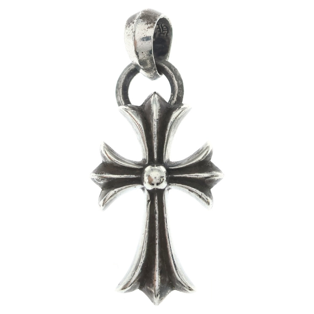 CHROME HEARTS(クロムハーツ) CH CRS SML W/BALE Wベイル スモールCHクロス ペンダントトップ シルバー BCA218