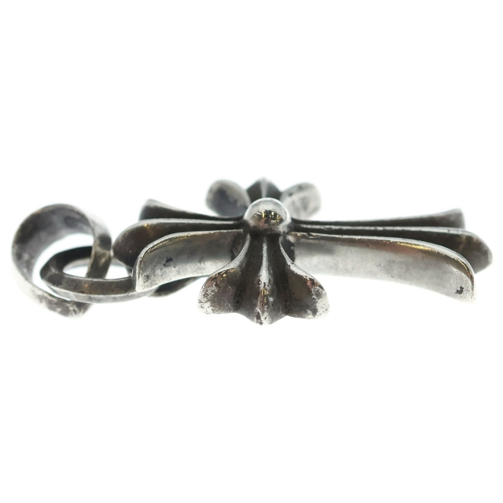 CHROME HEARTS(クロムハーツ) CH CRS SML W/BALE Wベイル スモールCHクロス ペンダントトップ シルバー BCA218
