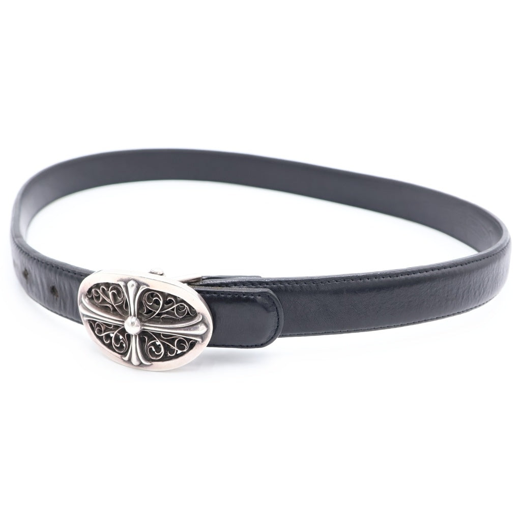 CHROME HEARTS(クロムハーツ) BUCKL OVAL CROSS1.0 1.0クラシックオーバルクロス シルバーバックル -