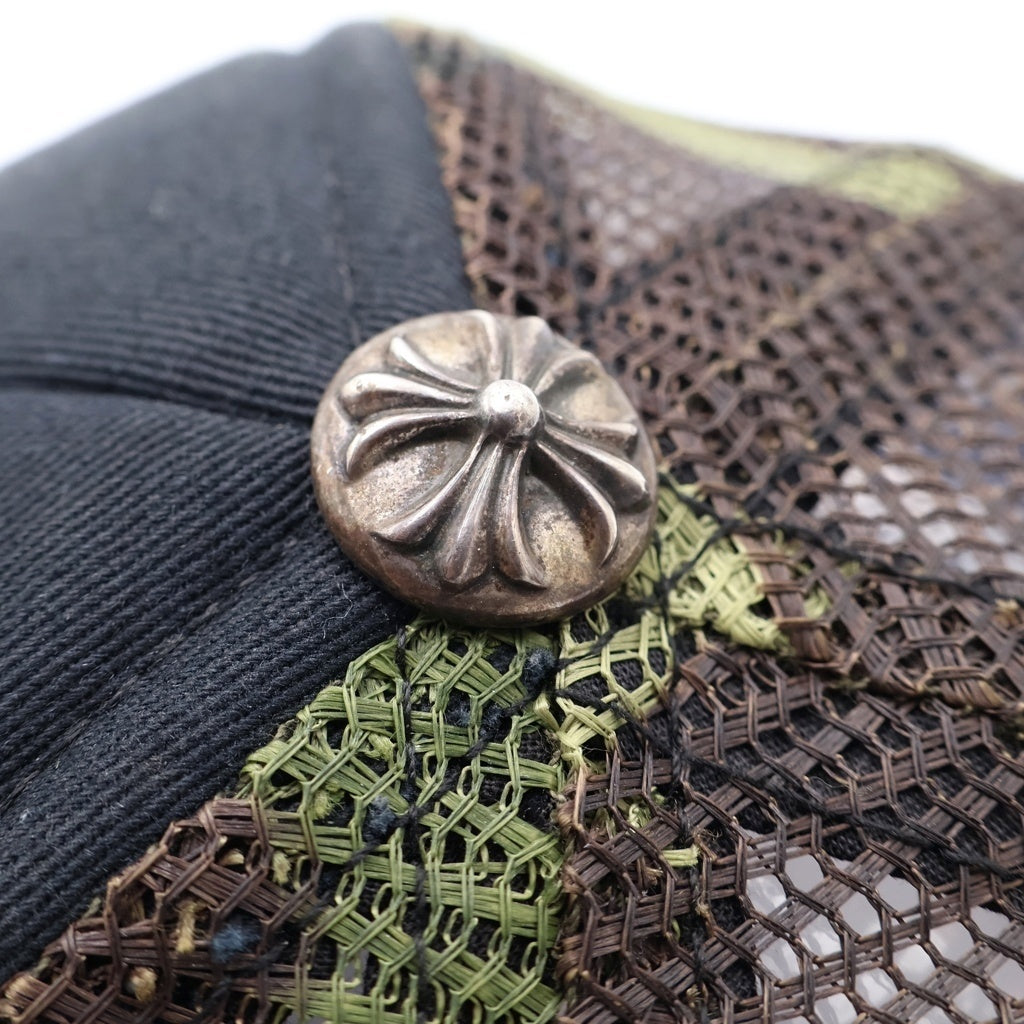 CHROME HEARTS(クロムハーツ) FOTI CLITZEN TRUCKER CAMO CAP フォティ クリッツェン カモ柄トラッカーキャップ 帽子 ブラック/グリーン -