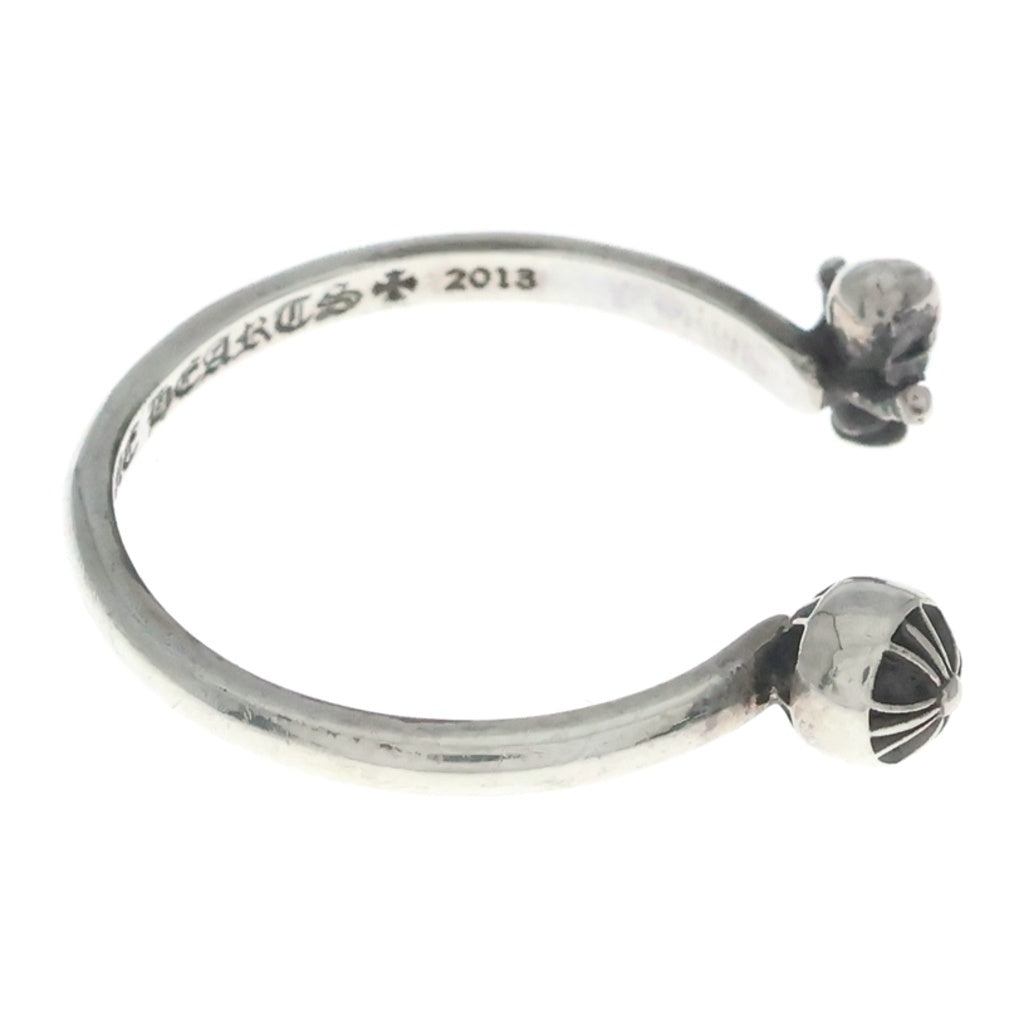 CHROME HEARTS(クロムハーツ) BUBBLEGUM Foti Cross Ball バブルガム フォティ クロスボール オープンリング シルバー