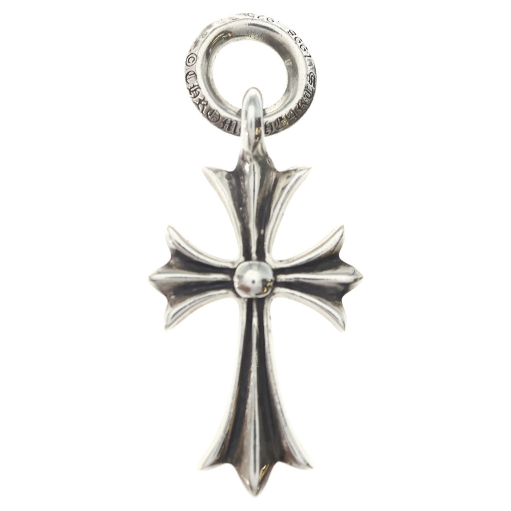 CHROME HEARTS(クロムハーツ) TINY CH CROSS タイニーCHクロス チャーム ネックレストップ シルバー BCA382 -