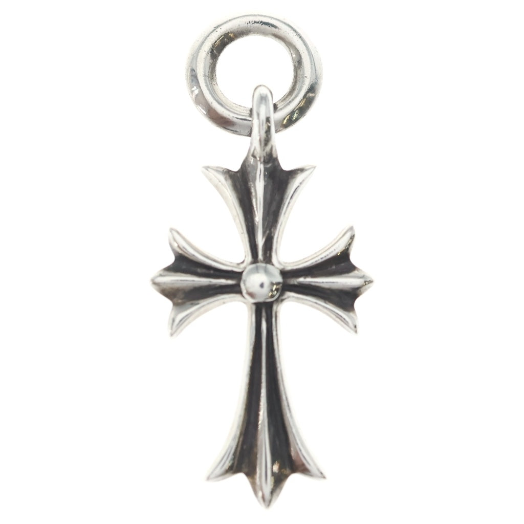 CHROME HEARTS(クロムハーツ) TINY CH CROSS タイニーCHクロス チャーム ネックレストップ シルバー BCA382 -