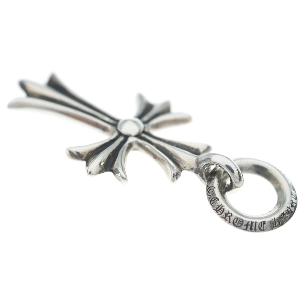 CHROME HEARTS(クロムハーツ) TINY CH CROSS タイニーCHクロス チャーム ネックレストップ シルバー BCA382 -