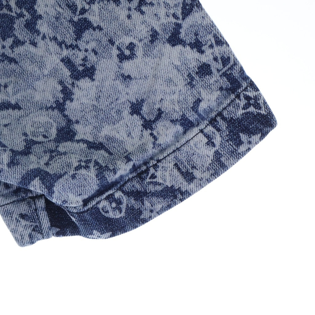 LOUIS VUITTON(ルイヴィトン) 21SS Hawaiian Tapestry Denim Shirt RM211M ZMC HKS02W ハワイアン タペストリーデニム半袖シャツ インディゴ