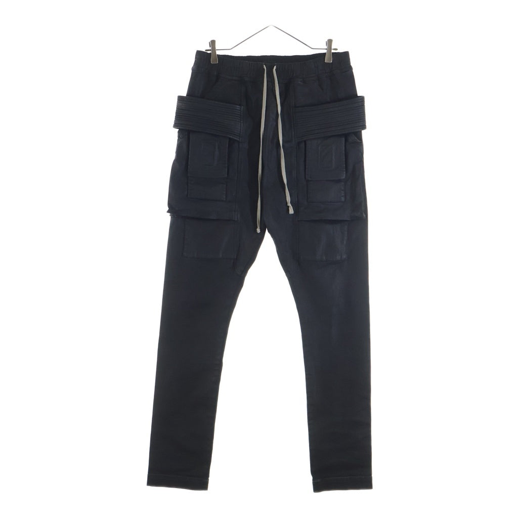 DRKSHDW(ダークシャドウ) Creatch Cargo Drawstring DU02D2376-SBW クリーチカーゴ コーティングストレッチパンツ ブラック