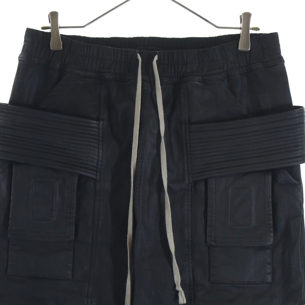 DRKSHDW(ダークシャドウ) Creatch Cargo Drawstring DU02D2376-SBW クリーチカーゴ コーティングストレッチパンツ ブラック