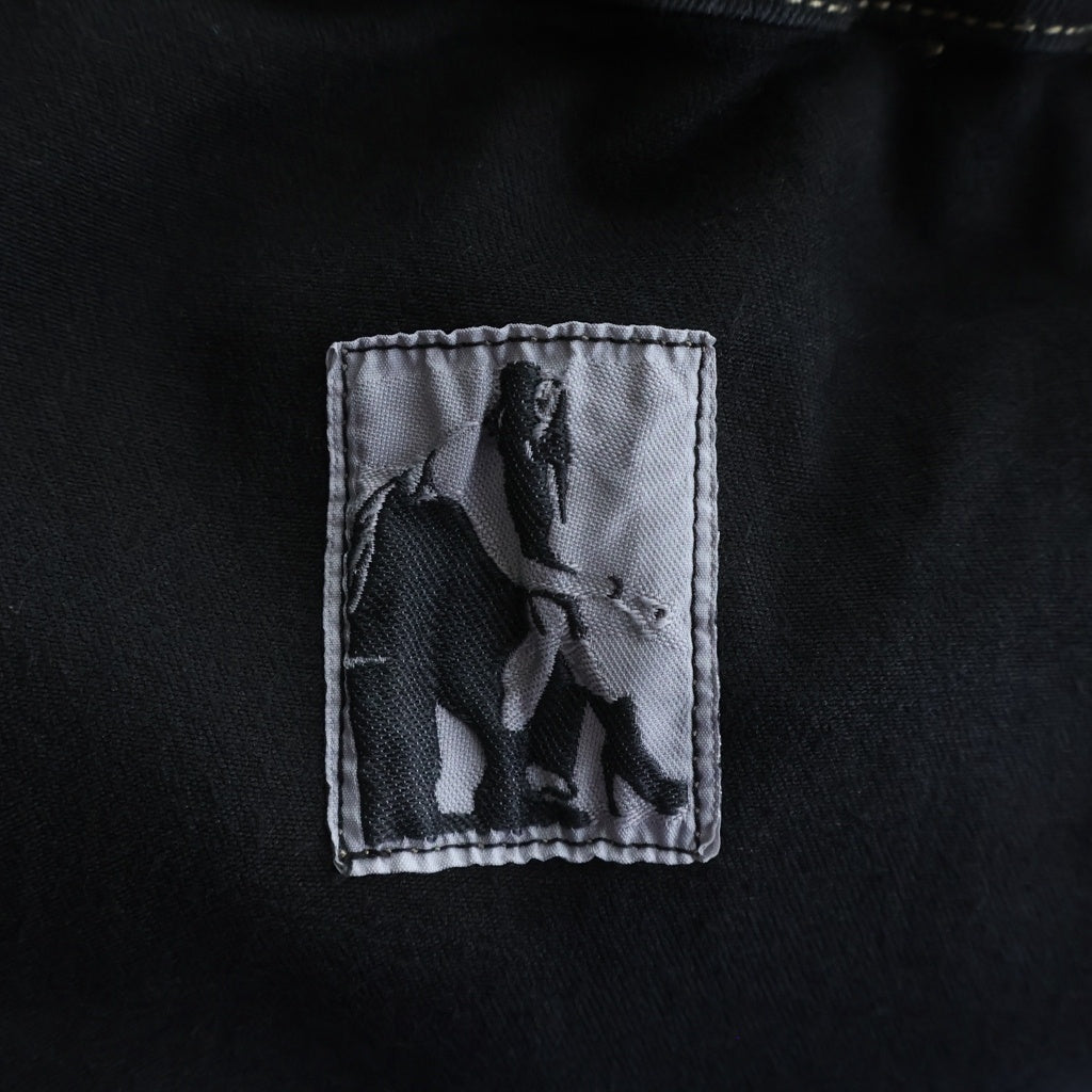DRKSHDW(ダークシャドウ) Creatch Cargo Drawstring DU02D2376-SBW クリーチカーゴ コーティングストレッチパンツ ブラック
