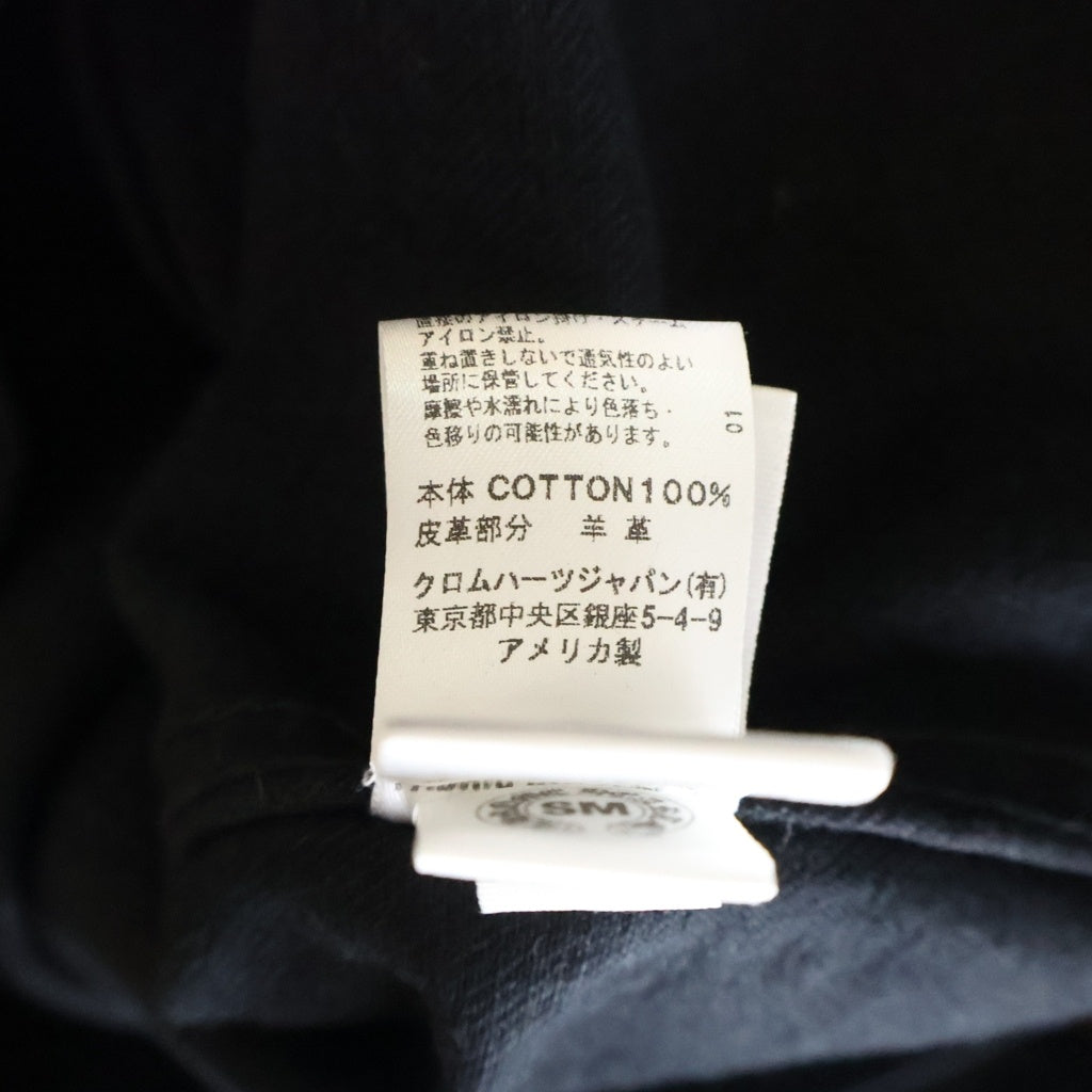CHROME HEARTS(クロムハーツ) DENIM JACKET デニムジャケット 袖クロスパッチ ブラック -