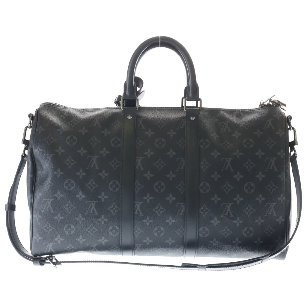 LOUIS VUITTON(ルイヴィトン) モノグラム エクリプス キーポル バンドリエール45 2WAYショルダーバッグ ハンドバッグ M40569 ブラック