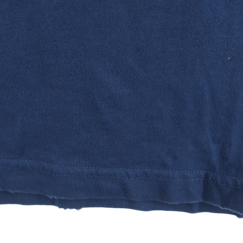 BALENCIAGA(バレンシアガ) 25SS BB LOGO TEE ロゴ刺繍半袖Tシャツ ネイビー764235 TSVC9