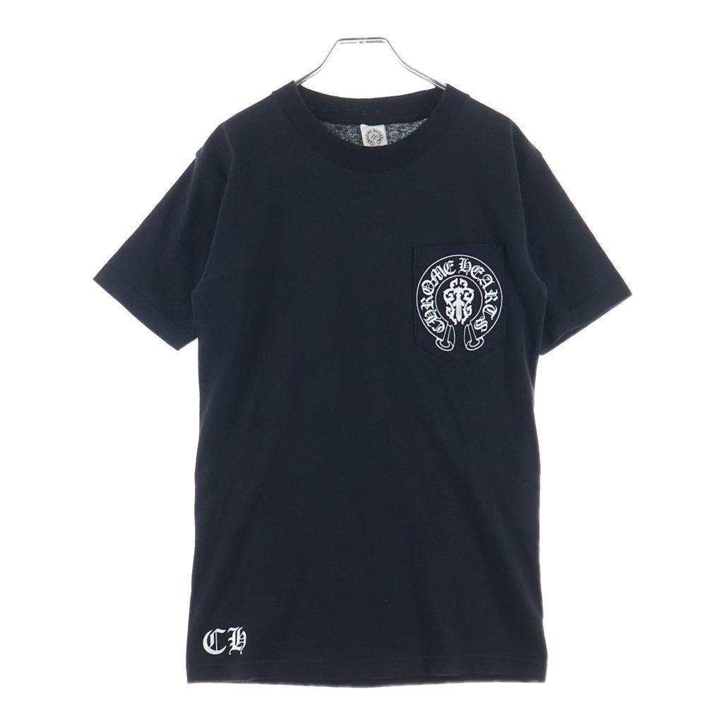 CHROME HEARTS(クロムハーツ) American Flag Dagger Tee アメリカンフラッグダガー 半袖Tシャツカットソー ブラック