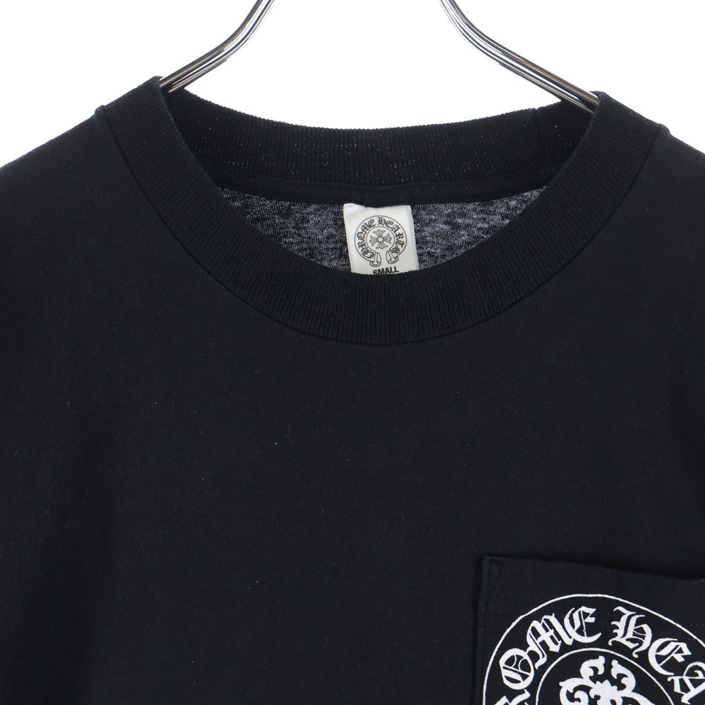 CHROME HEARTS(クロムハーツ) American Flag Dagger Tee アメリカンフラッグダガー 半袖Tシャツカットソー ブラック