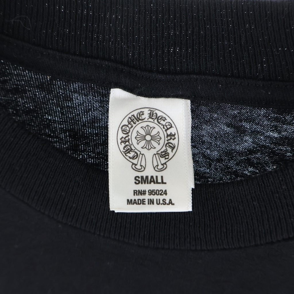 CHROME HEARTS(クロムハーツ) American Flag Dagger Tee アメリカンフラッグダガー 半袖Tシャツカットソー ブラック