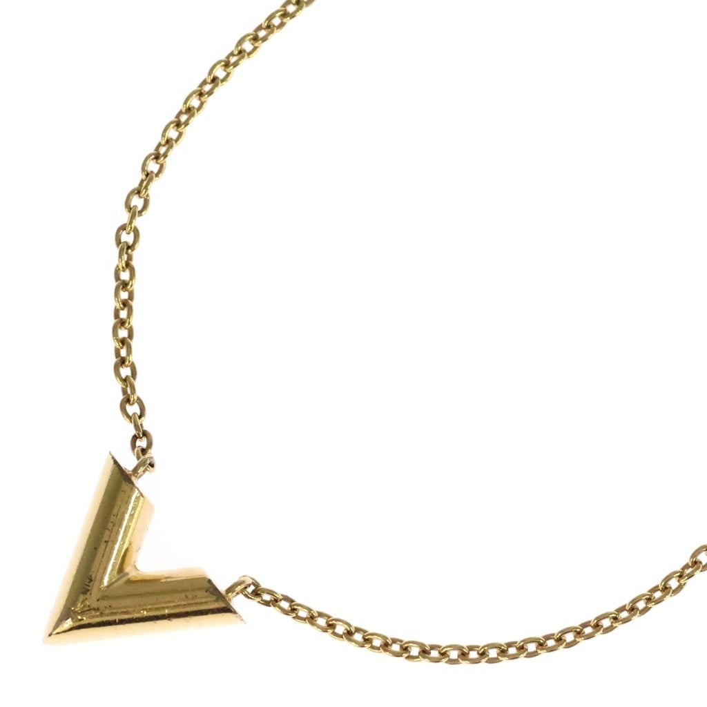 LOUIS VUITTON(ルイヴィトン) エッセンシャルV ネックレス ゴールド M61083 レディース