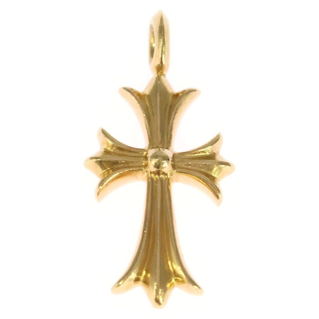 CHROME HEARTS(クロムハーツ) 22K TNY CRSF P/DIA タイニーファットクロス PAVEダイヤ ペンダントトップ ゴールドBCA033 -