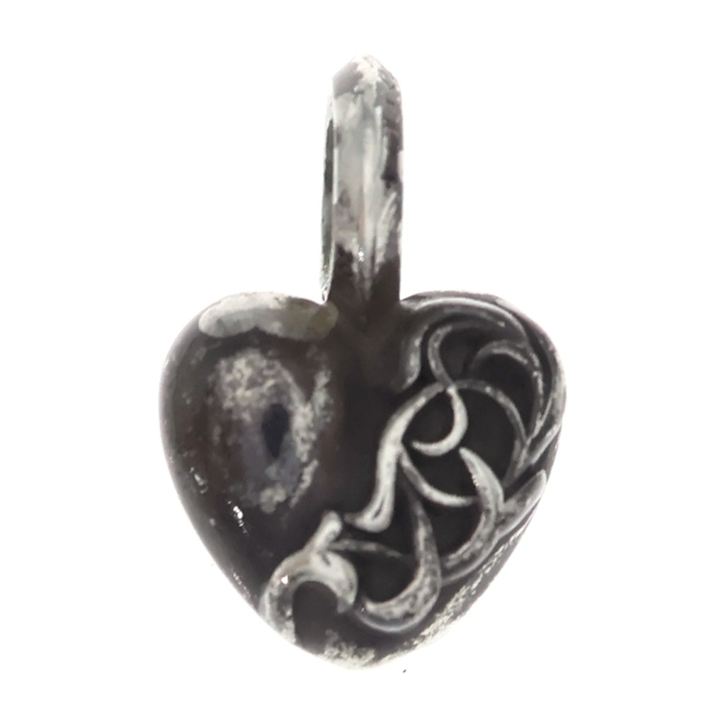 CHROME HEARTS(クロムハーツ) STACK HEART V2 ハートスタックチャーム ペンダントトップ シルバー -