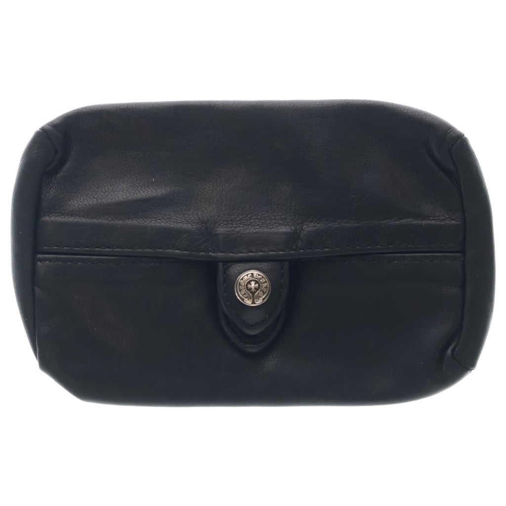 CHROME HEARTS(クロムハーツ) WALLET TIRED TEARS ポケットティッシュレザーケース ブラック -