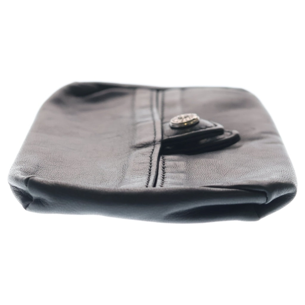 CHROME HEARTS(クロムハーツ) WALLET TIRED TEARS ポケットティッシュレザーケース ブラック -
