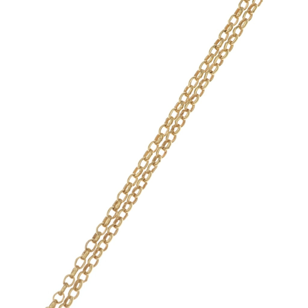 CHROME HEARTS(クロムハーツ) 22K NECKCHAIN R18 ロールチェーンネックレス 18inch ゴールド BCA010 -