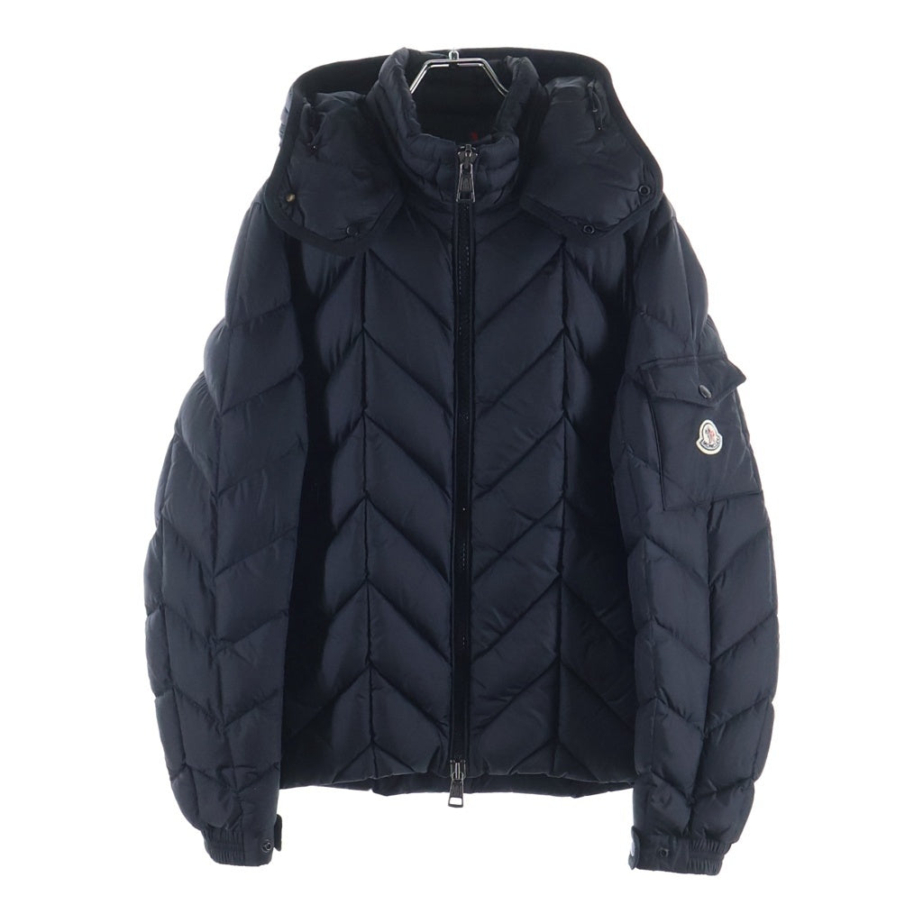 MONCLER(モンクレール) BERRIAT GIUBBOTTO ベリア ジュボット フーデットダウンジャケット ブラック A2-091-41982-05-53227 レディース