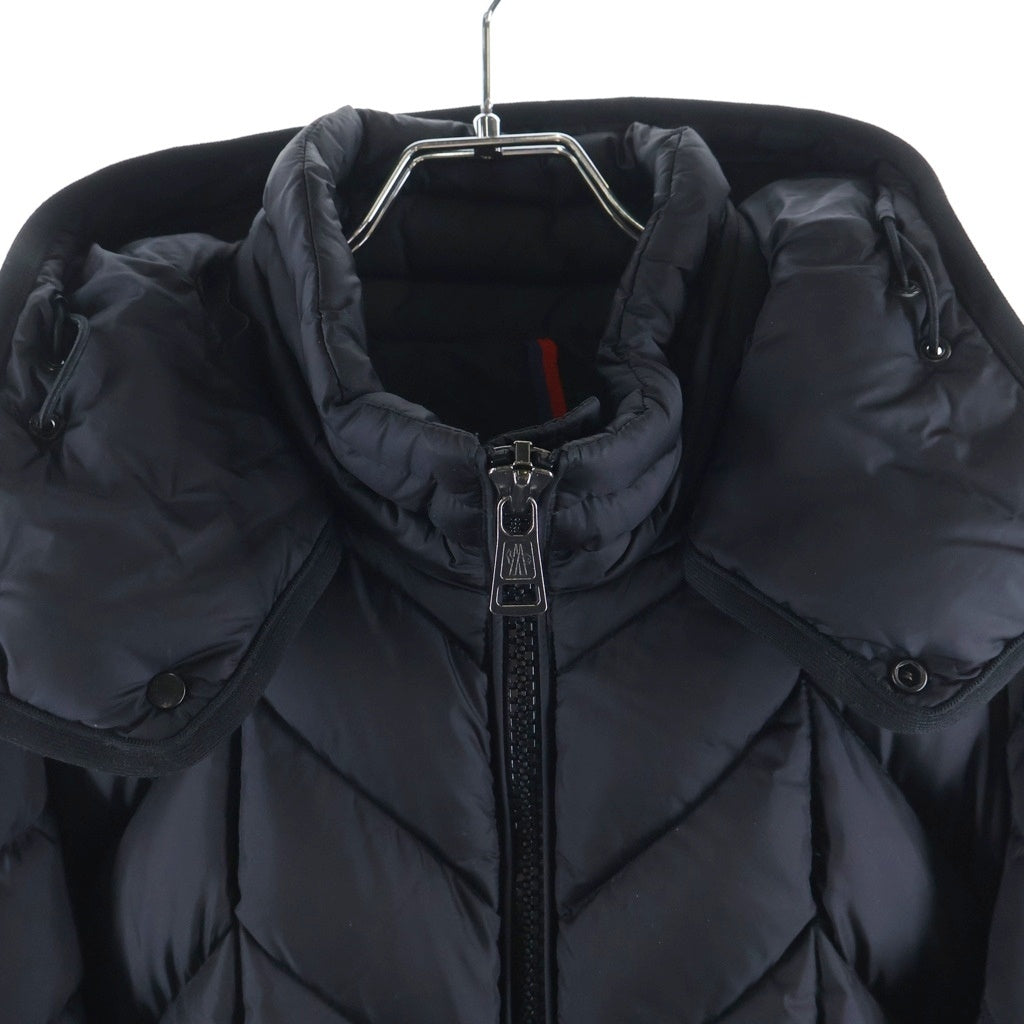 MONCLER(モンクレール) BERRIAT GIUBBOTTO ベリア ジュボット フーデットダウンジャケット ブラック A2-091-41982-05-53227 レディース