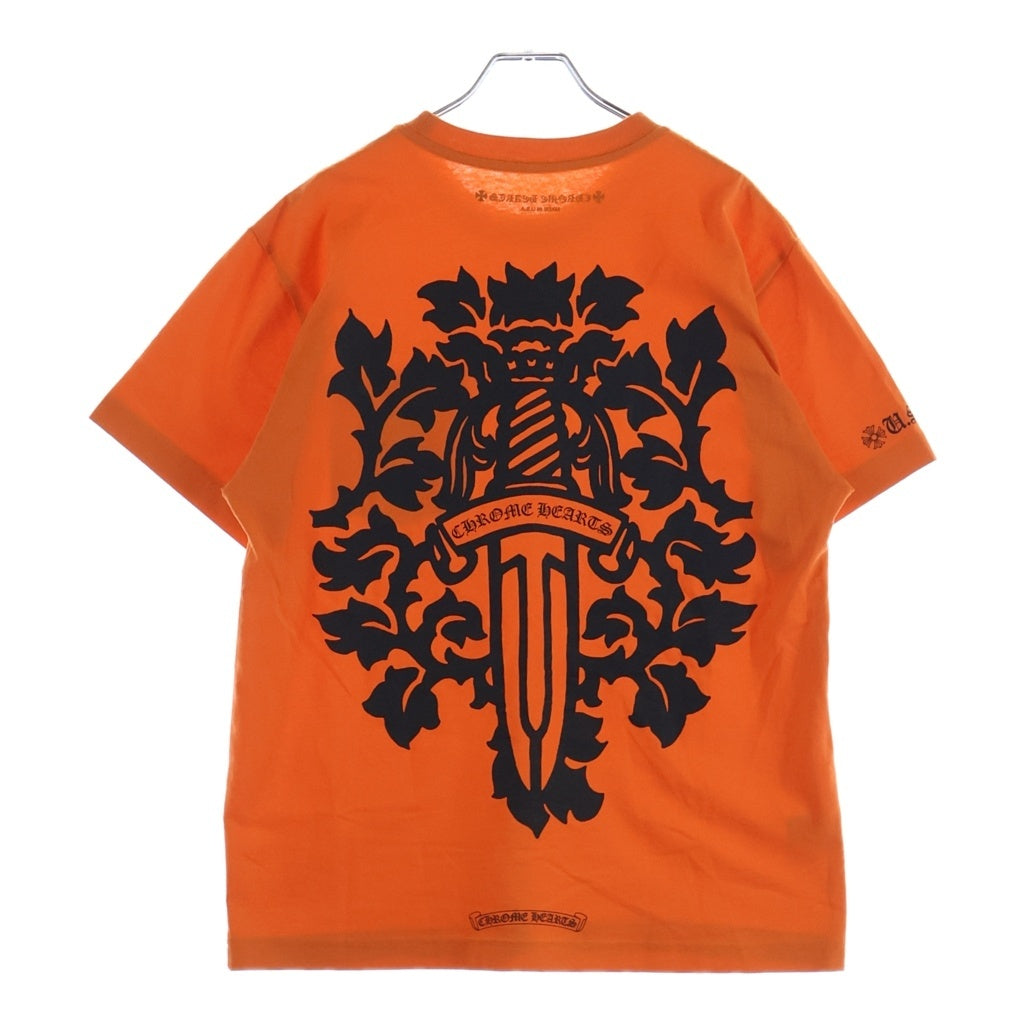 CHROME HEARTS(クロムハーツ) Vine Dagger S/S Tee ヴァインダガーTシャツ オレンジ -