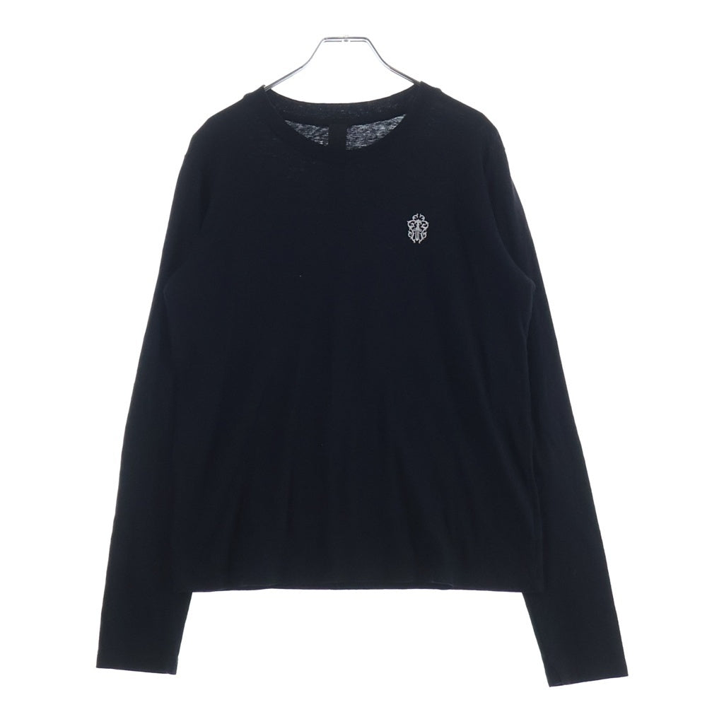 CHROME HEARTS(クロムハーツ) Y NOT Vine Dagger L/S Tee ヴァインダガー刺繍 長袖Tシャツ -