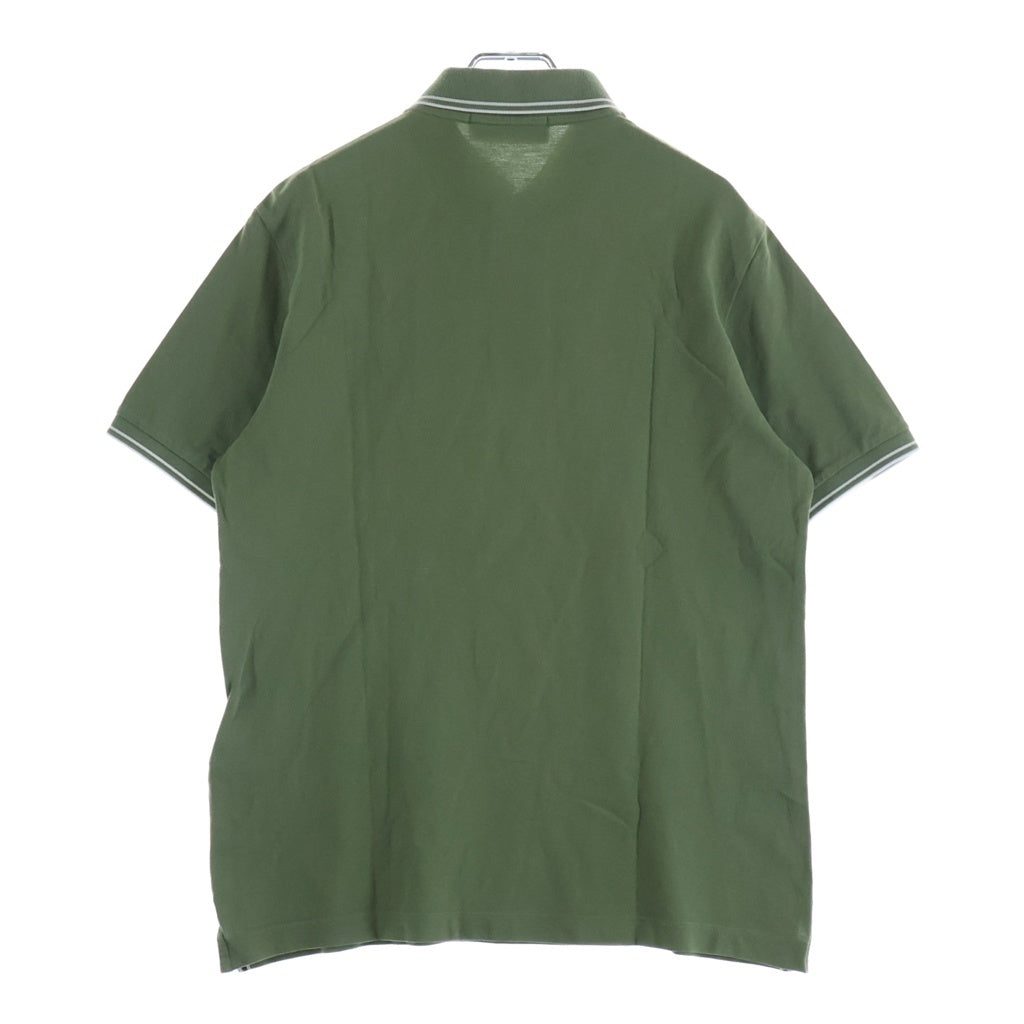 STONE ISLAND(ストーンアイランド) SLIM FIT ロゴ パッチ ポロシャツ グリーン 101522S18