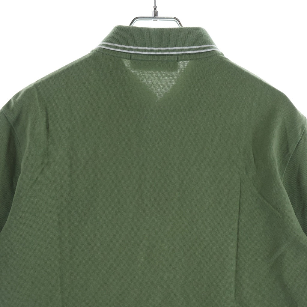 STONE ISLAND(ストーンアイランド) SLIM FIT ロゴ パッチ ポロシャツ グリーン 101522S18