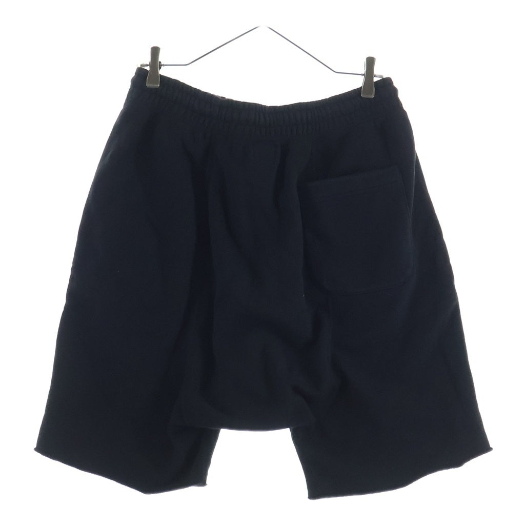 SAINT MICHAEL(セントマイケル) 21SS Sweat Shorts Logo ロゴスウェットショーツ ブラック SM-S21-0000-038