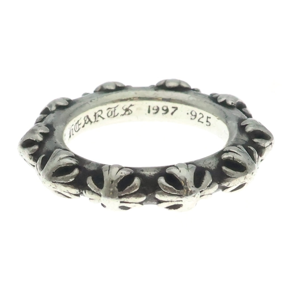 CHROME HEARTS(クロムハーツ) CROSS BAND クロスバンド リング シルバー BCA342