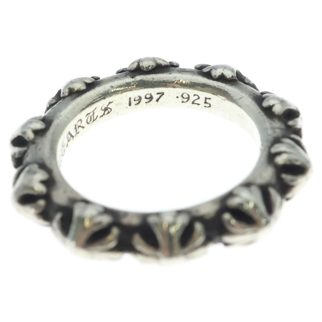 CHROME HEARTS(クロムハーツ) CROSS BAND クロスバンド リング シルバー BCA342